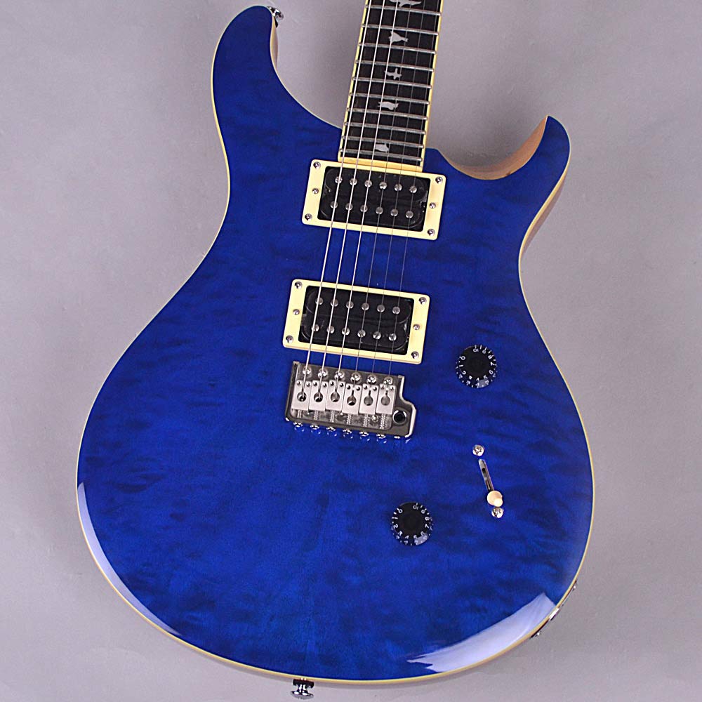 ギター PRS SE Castom24 QM LTD Blue matteo PRS SE Custom 24 Blue Matteo Electric Guitar Paul Reed Smith with